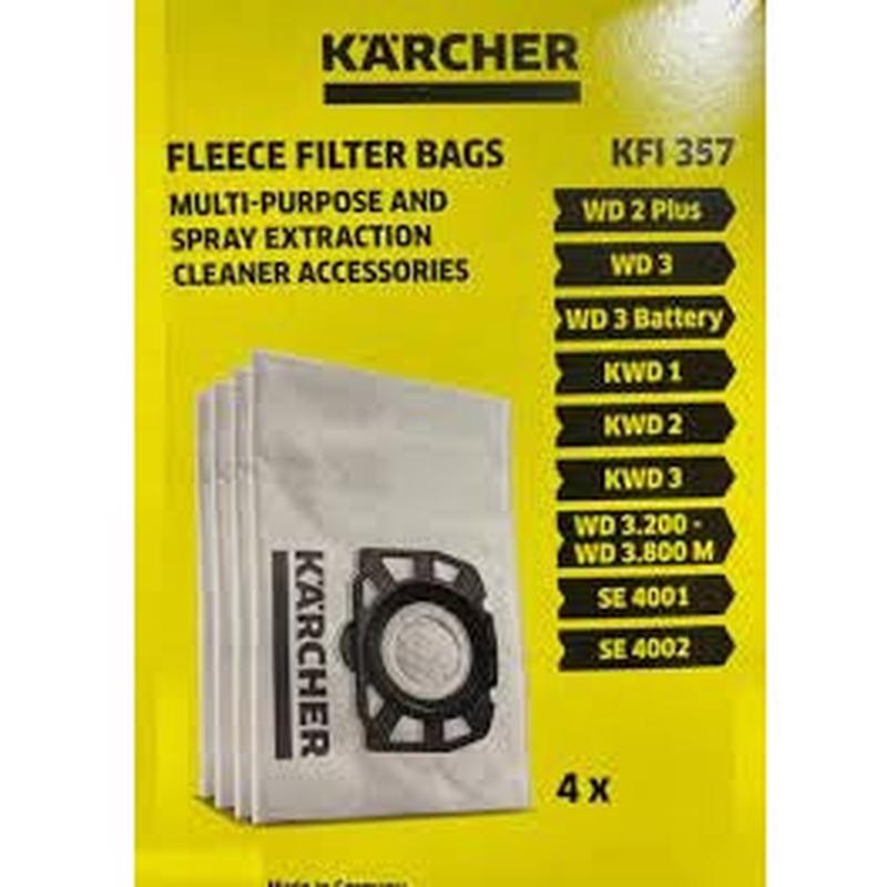 Karcher WD3 Fleece Bags