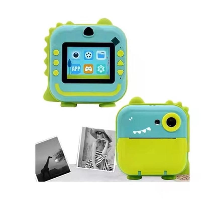 Kids Camera Thermal Printer Multifunction Photos and Videos Support Selfies Instant Photo