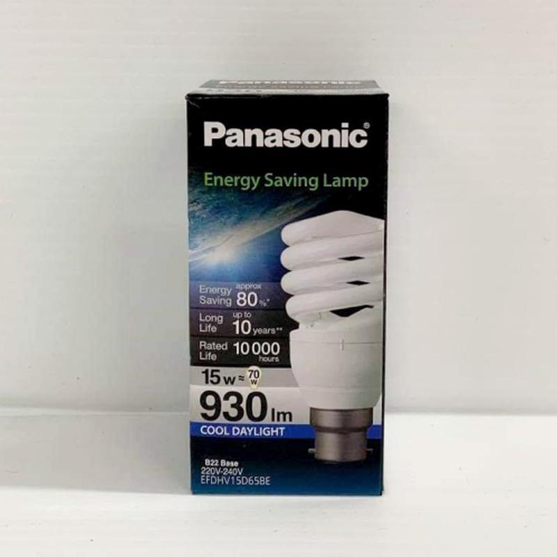 Panasonic 15W CFL Cool White Bayonet Bulb