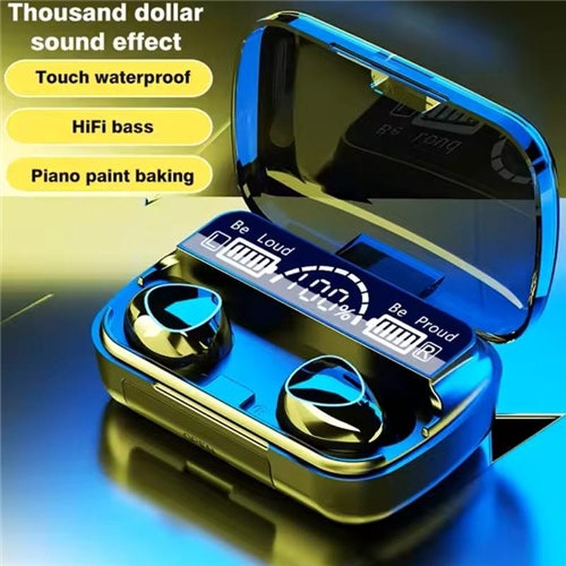 Wireless Earphone M10 TWS 5.0 Touch Waterproof Mini Wireless Headset LED Digital Display