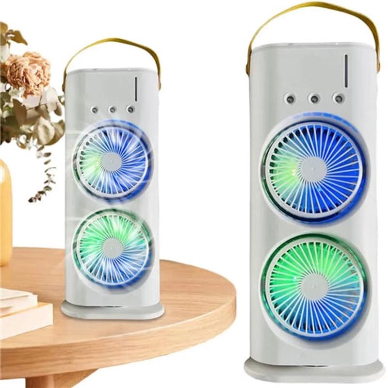 400ml Capacity Spray Fan 3 Speeds Portable air Cooler Evaporative Air Conditioner Mini Cooling Fan
