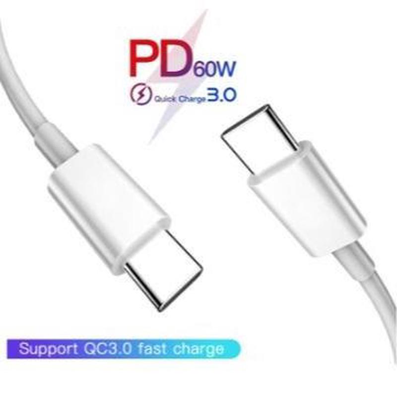 60W USB Type C TO USB-C PD Fast Charger Cable