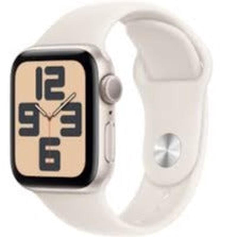 Apple WS 10 GPS 46mm Silver Aluminium Case with Denim Sport Band - S/M