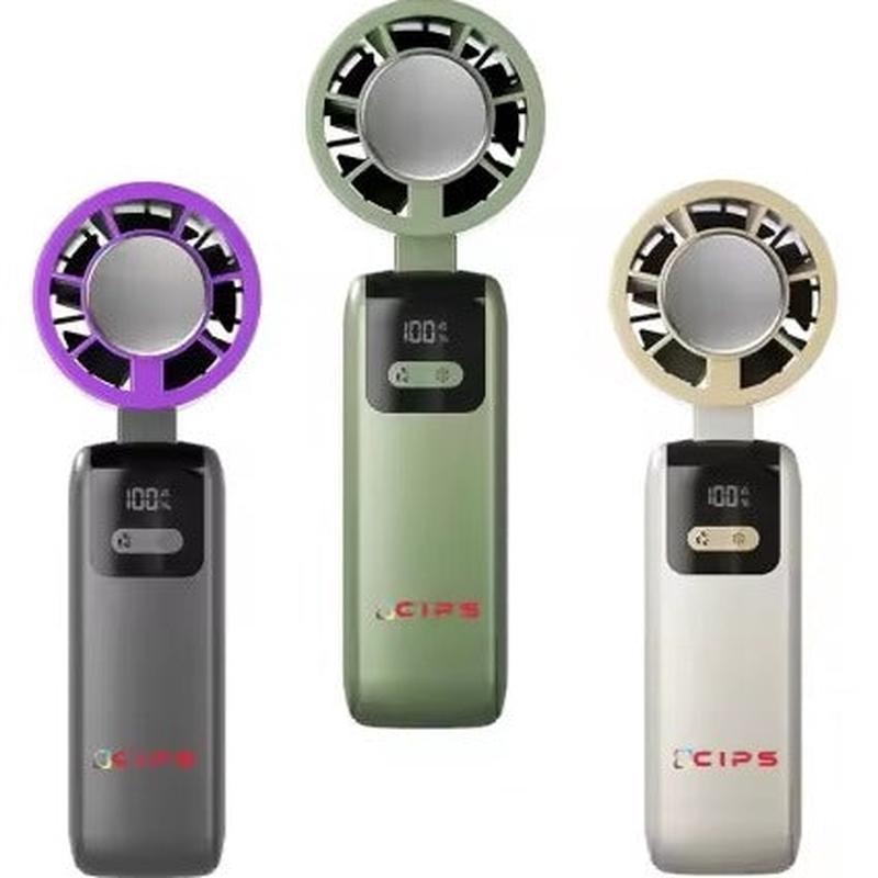 Fan Cold Cooling Ice Rechargeable Usb Portable var colours