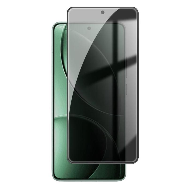 For Redmi K80 Kalebol High-Aluminum Screen-Printed Full-Coverage Black-Border Privacy Tempered Glass Film