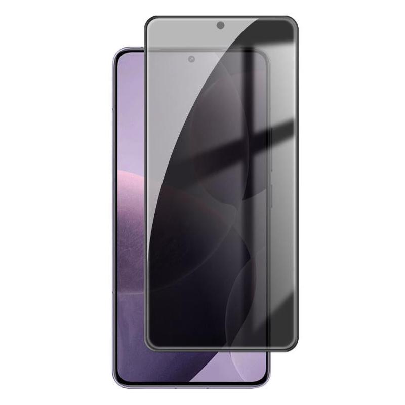 For Redmi K70 Pro Kalebol High-Aluminum Screen-Printed Full-Coverage Black-Border Privacy Tempered Glass Film