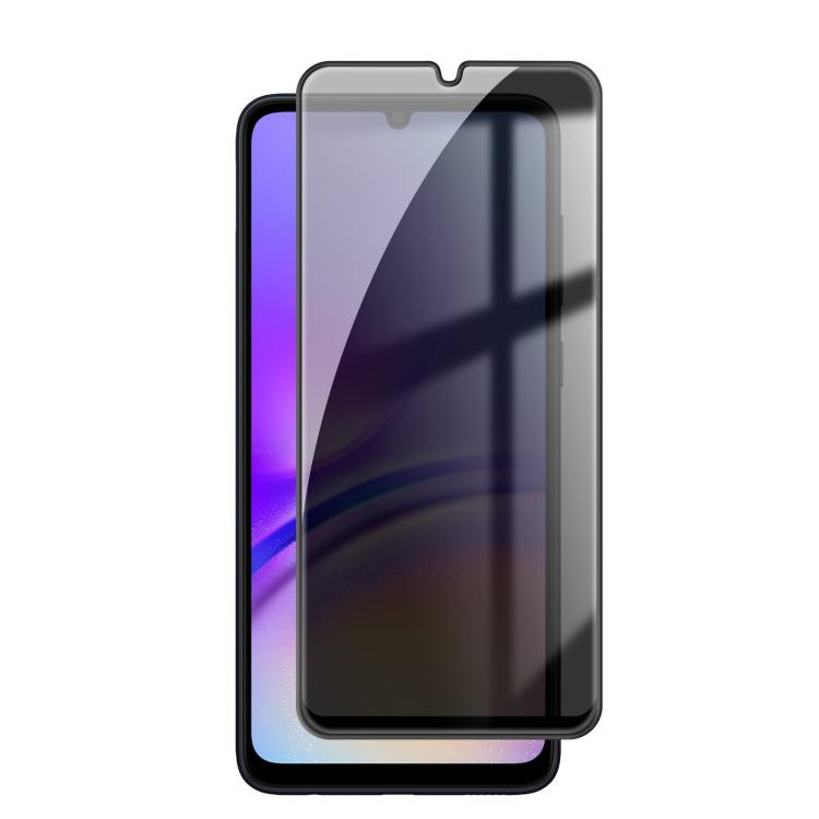 For Samsung Galaxy A05 Kalebol High-Aluminum Screen-Printed Full-Coverage Black-Border Privacy Tempered Glass Film
