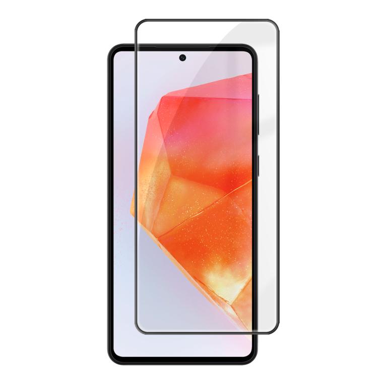 For Samsung Galaxy C55 Kalebol High-Aluminum Screen-Printed Full-Coverage Anti-Fingerprint Black-Bordered HD Tempered Glass Film