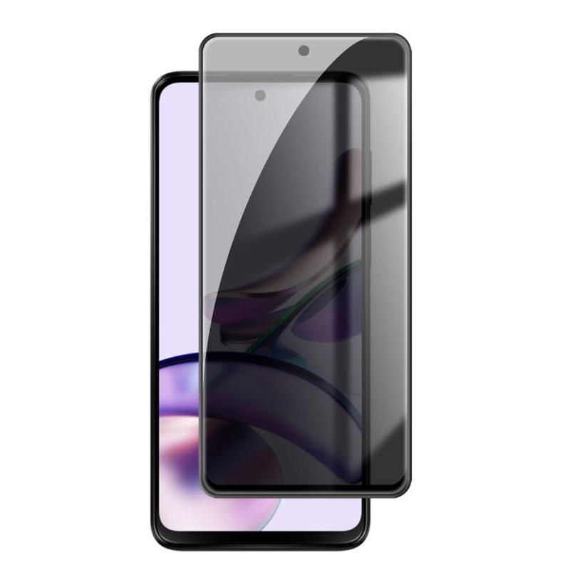 For Motorola Moto G13 Kalebol High-Aluminum Screen-Printed Full-Coverage Black-Border Privacy Tempered Glass Film