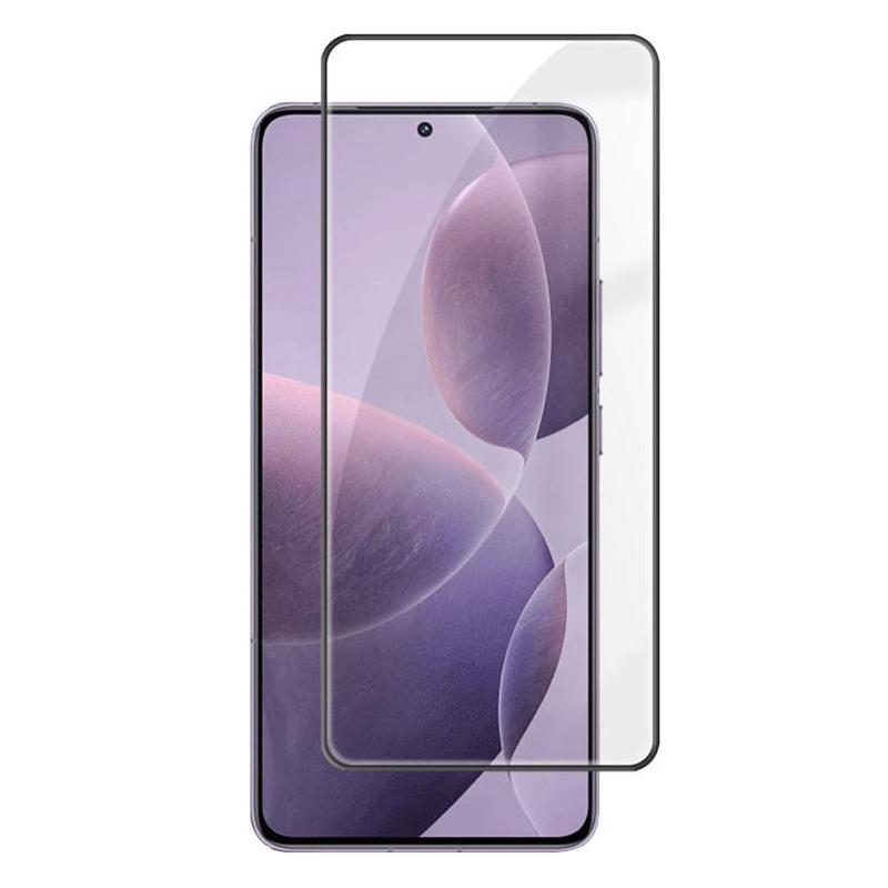 For Redmi K70 Kalebol High-Aluminum Screen-Printed Full-Coverage Anti-Fingerprint Black-Bordered HD Tempered Glass Film