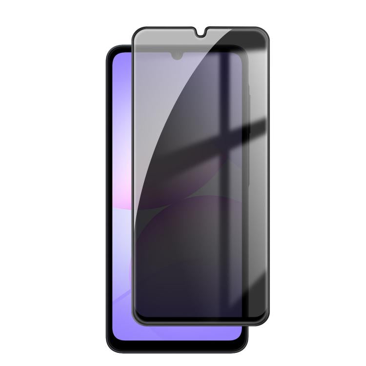 For Samsung Galaxy A07 4G / 5G Kalebol High-Aluminum Screen-Printed Full-Coverage Black-Border Privacy Tempered Glass Film