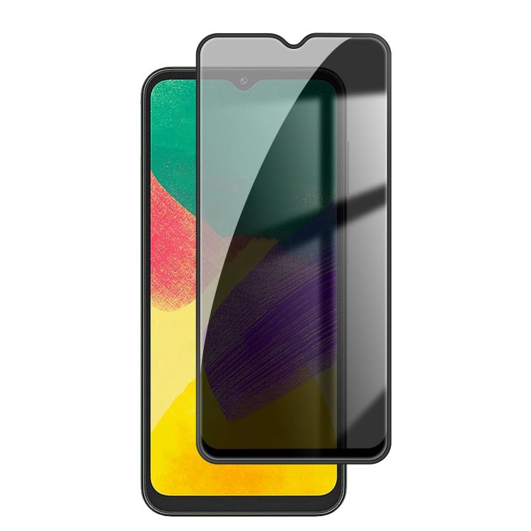 For Samsung Galaxy F14 5G Kalebol High-Aluminum Screen-Printed Full-Coverage Black-Border Privacy Tempered Glass Film