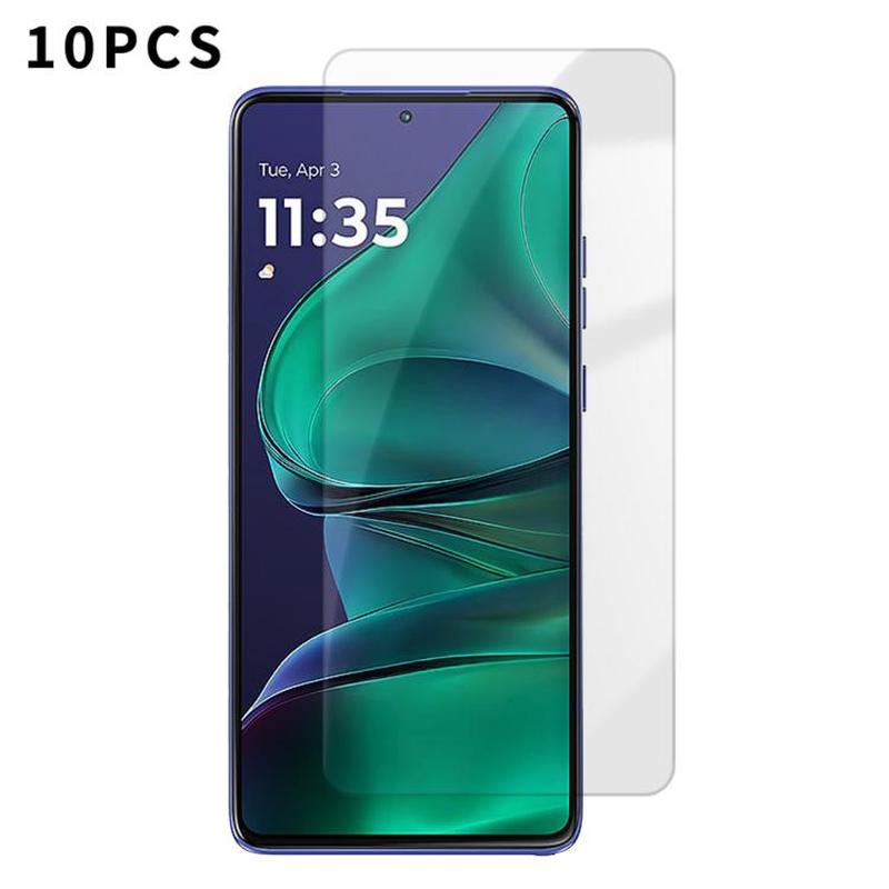 For Motorola Moto G Stylus 2025 Kalebol 10pcs High-Aluminum Semi-Screen Anti-Fingerprint HD Tempered Glass Film