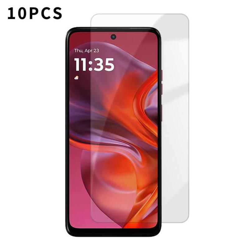 For Motorola Moto G05 Kalebol 10pcs High-Aluminum Semi-Screen Anti-Fingerprint HD Tempered Glass Film