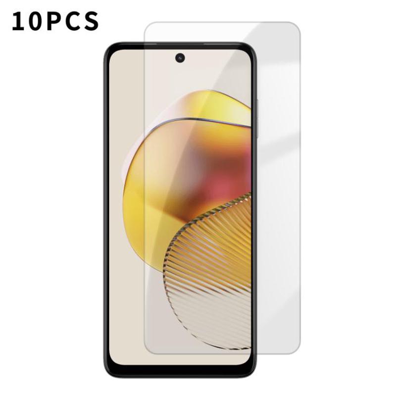 For Motorola Moto G73 Kalebol 10pcs High-Aluminum Semi-Screen Anti-Fingerprint HD Tempered Glass Film