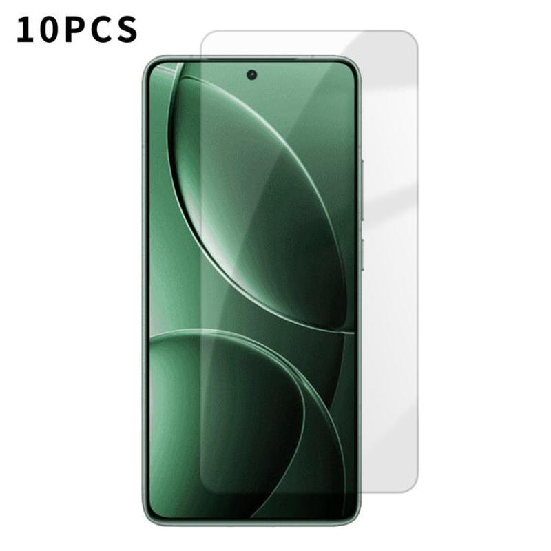 For Redmi K80 Kalebol 10pcs High-Aluminum Semi-Screen Anti-Fingerprint HD Tempered Glass Film