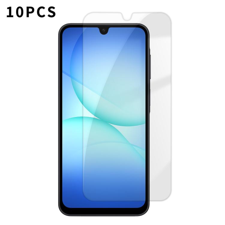 For Samsung Galaxy A17 5G Kalebol 10pcs High-Aluminum Semi-Screen Anti-Fingerprint HD Tempered Glass Film