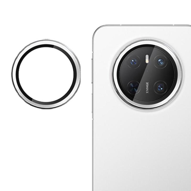 For Huawei Mate 70 Kalebol No Flicker Ultra-Thin Individual Camera Lens Tempered Glass Film(Silver)