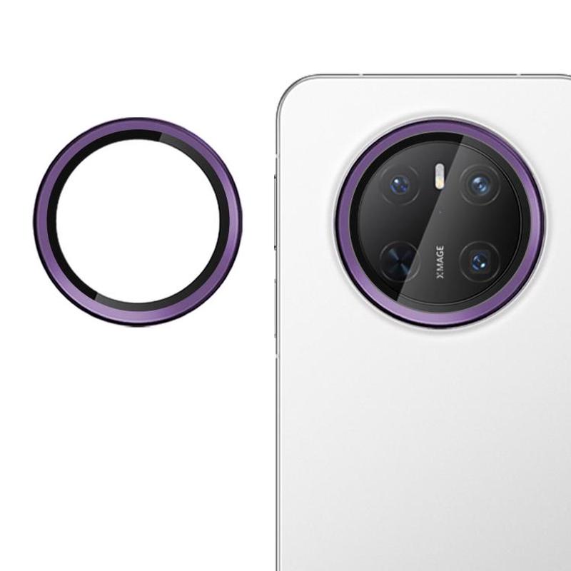 For Huawei Mate 70 Pro / Pro+ Kalebol No Flicker Ultra-Thin Individual Camera Lens Tempered Glass Film(Purple)