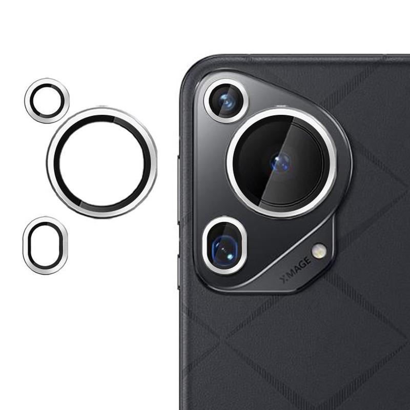 For Huawei Pura 70 Ultra Kalebol No Flicker Ultra-Thin Individual Camera Lens Tempered Glass Film(Silver)