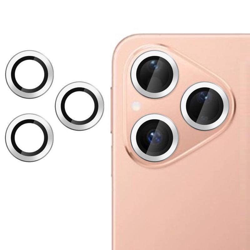 For Huawei Pura 80 Kalebol No Flicker Ultra-Thin Individual Camera Lens Tempered Glass Film(Silver)