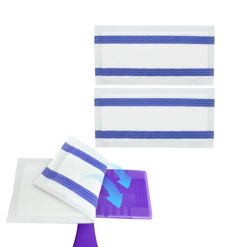 3pcs /Pack Disposable Mopping Pads For Swiffer WetJet Heavy Duty Cleaning, Multi-Surface, Streak-Free, Quick Clean(White)