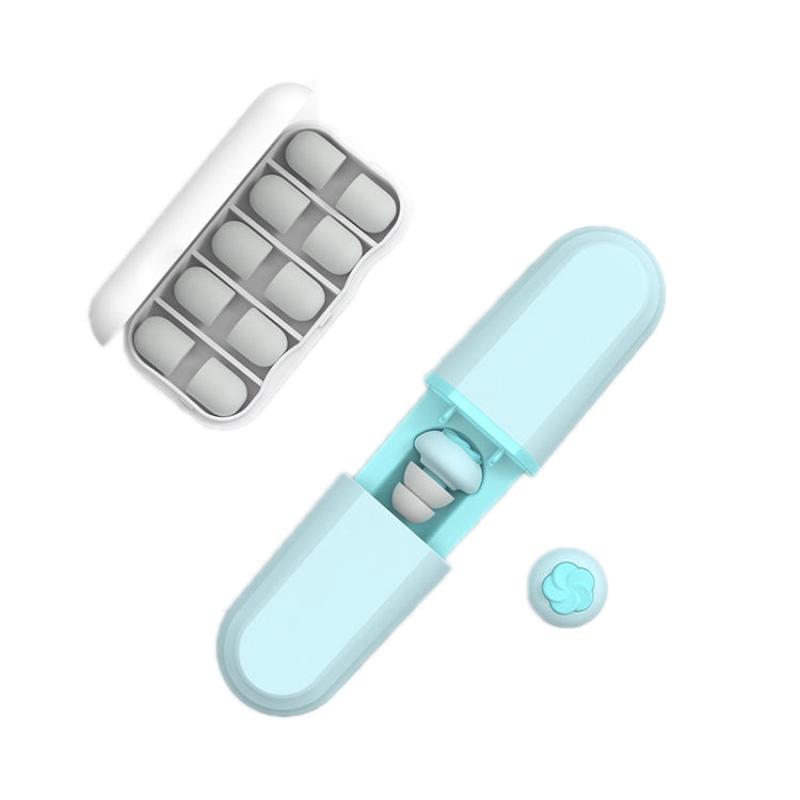 Sound Insulation And Noise Reduction Sleep Earplugs(Blue)