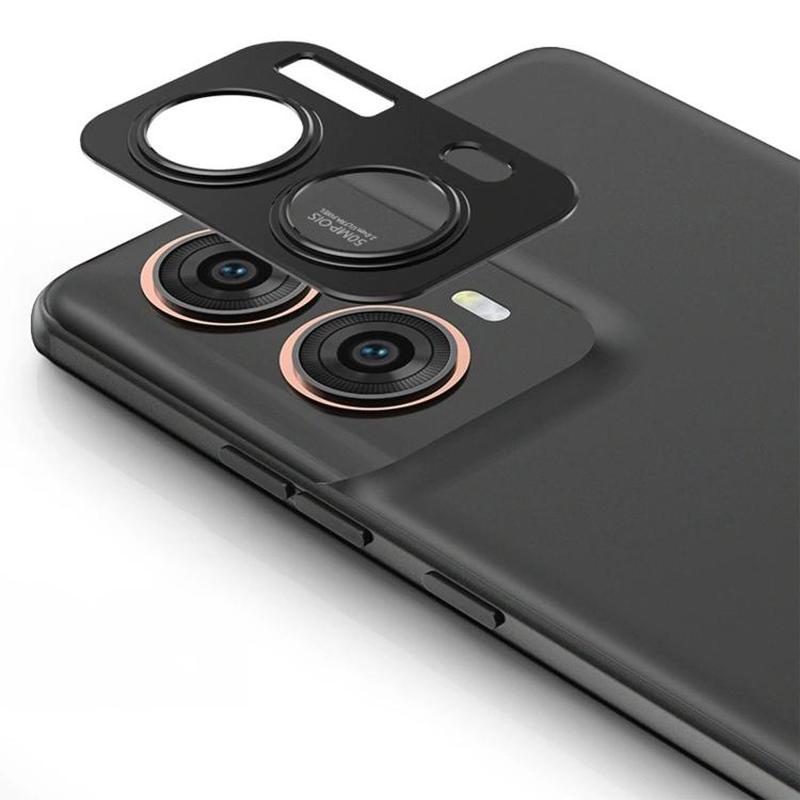 For Motorola Moto G85 Kalebol Metal Hollow Lens Protection Ring