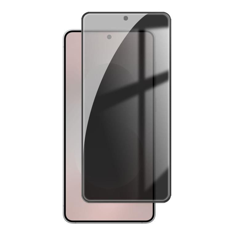 For Samsung Galaxy S26 Ultra 5G Kalebol High-Aluminum Screen-Printed Full-Coverage Black-Border Privacy Tempered Glass Film