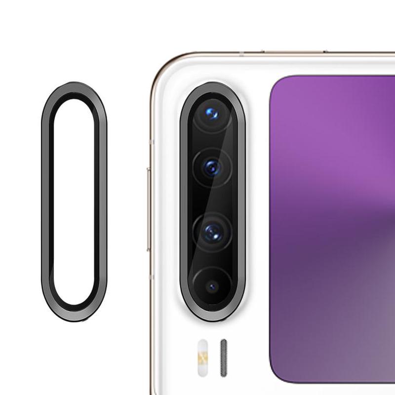 For Huawei Pura X Kalebol No Flicker Ultra-Thin Individual Camera Lens Tempered Glass Film(Black)