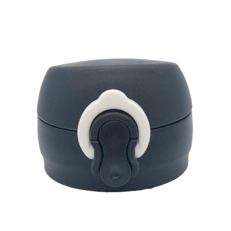 Coffee Cup Lids Reusable Mug Cover Leak-Proof Locking Replacement Lid for Tumblers, Water Bottles(Black White)