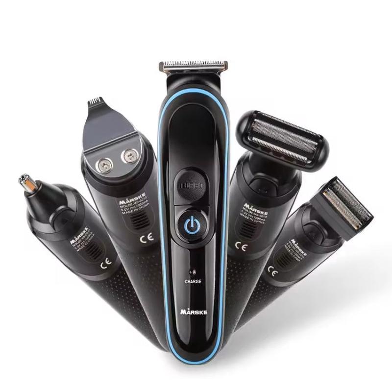 MARSKE MS-5010 Electric Hair Clipper 5 In 1 Multi-function Shaver Rechargeable Styler(USB Without Plug)