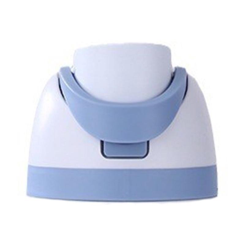 Replacement Lid for Owala Freesi Cup No Leakage One Button Open With Carry Loop(White Blue)