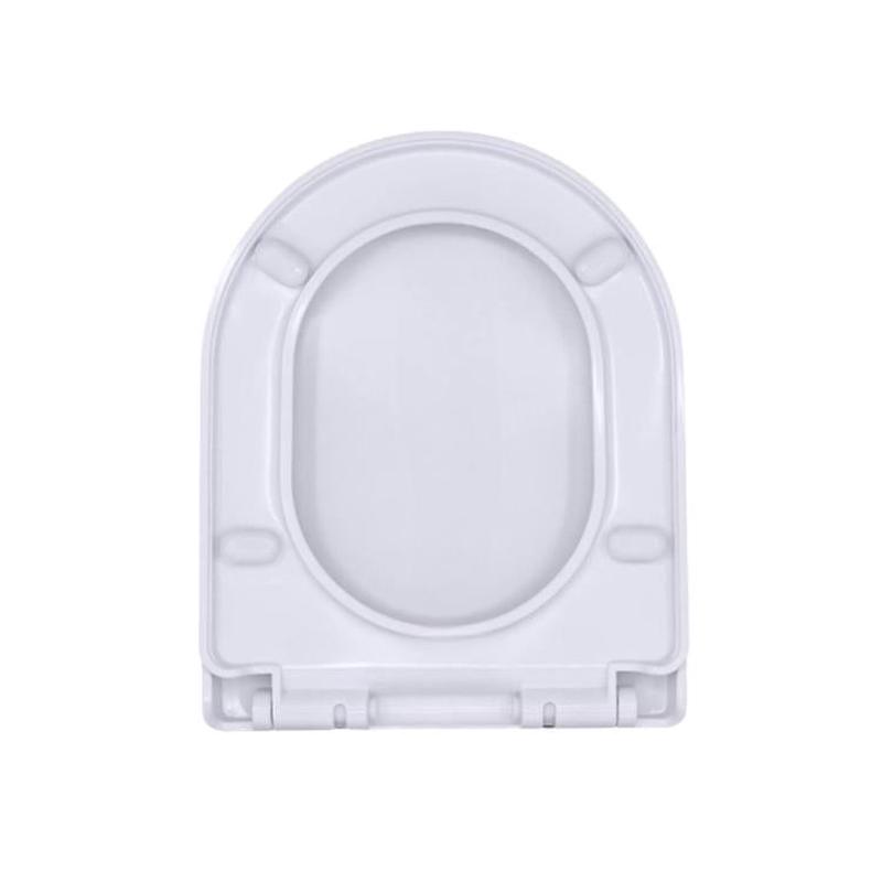 Small Square U Shape Toilet Seat Slow Close Lid Easy Installation Toilet Seat Replacement