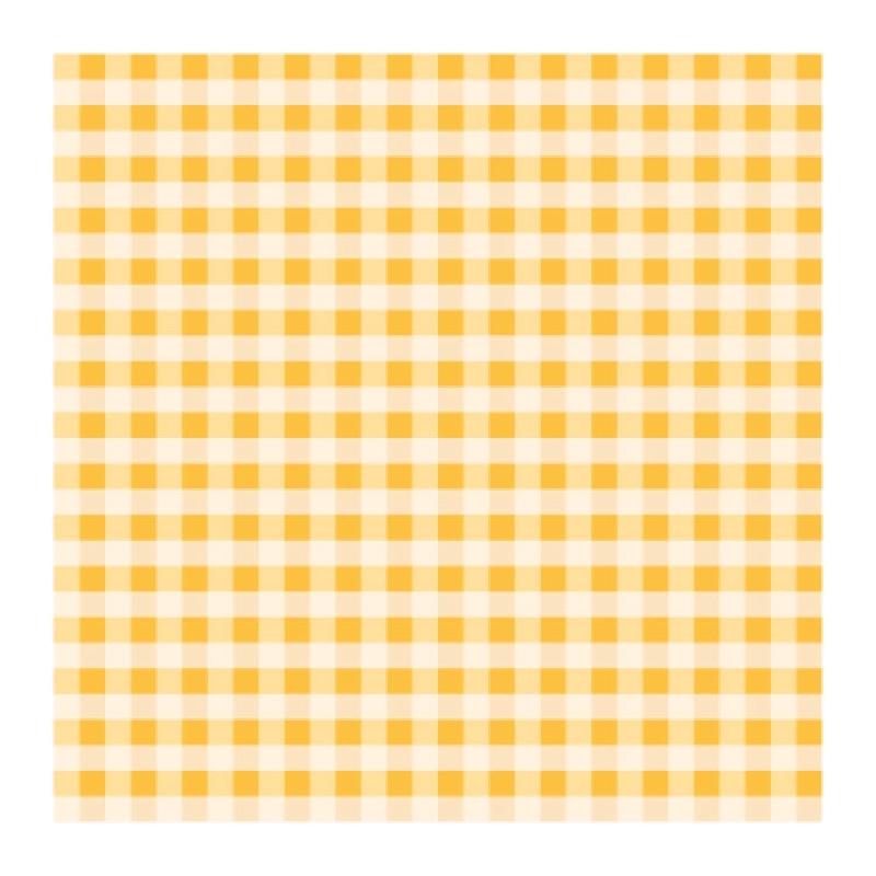 100sheets / Pack Square Baking Greaseproof Paper Burger Sandwich Liner Paper, size: 22x22cm(Yellow)