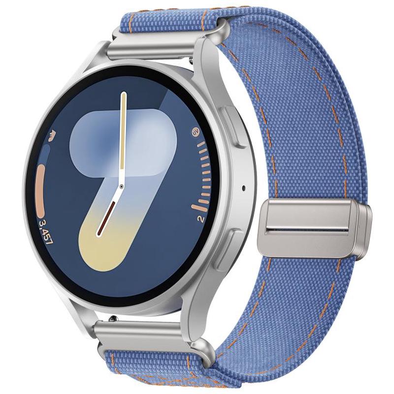 20mm Kalebol Cool Denim Magnetic Buckle Watch Band(Light Blue)