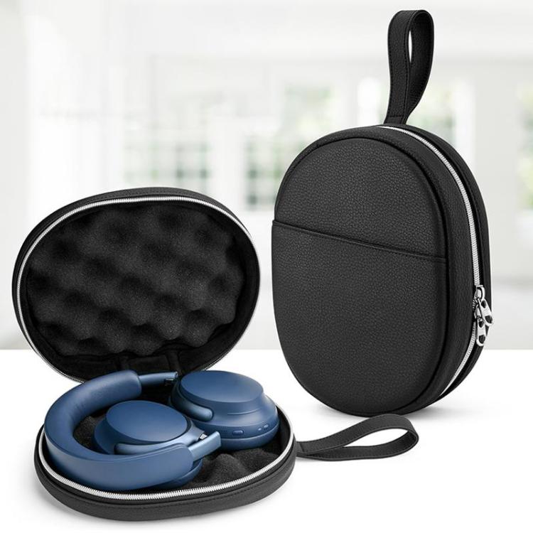 For Bose QC Series Portable PU Bag Headset Storage Protective Case(Black)