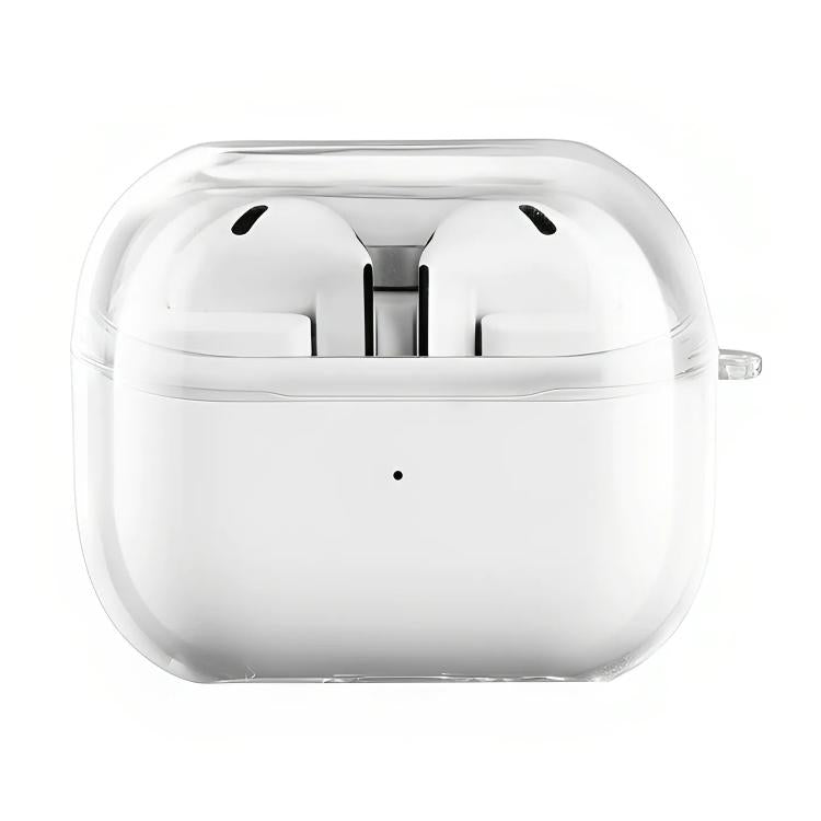 For Samsung Galaxy Buds3 FE Shockproof PC Bluetooth Earphone Protective Case(Transparent)