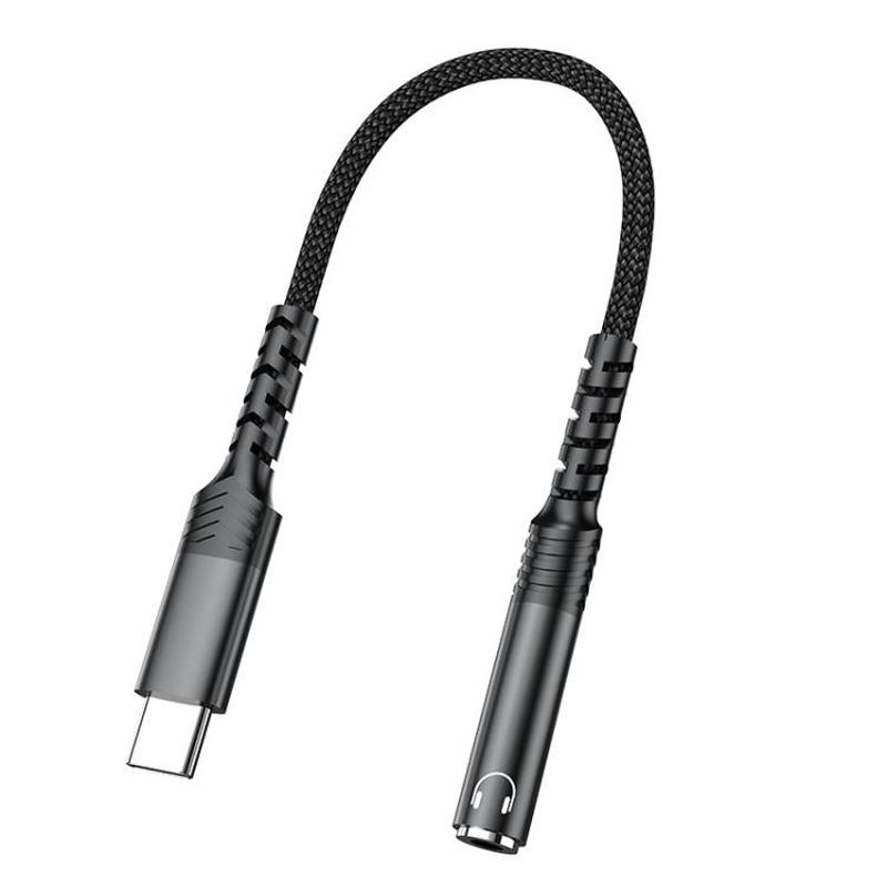 Type-C to 3.5mm Audio Adapter Cable(Black)