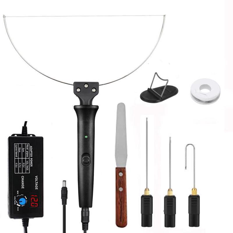 9pcs /Set 18W Electric Foam Plastic Heated Cutting Machine(EU Plug)