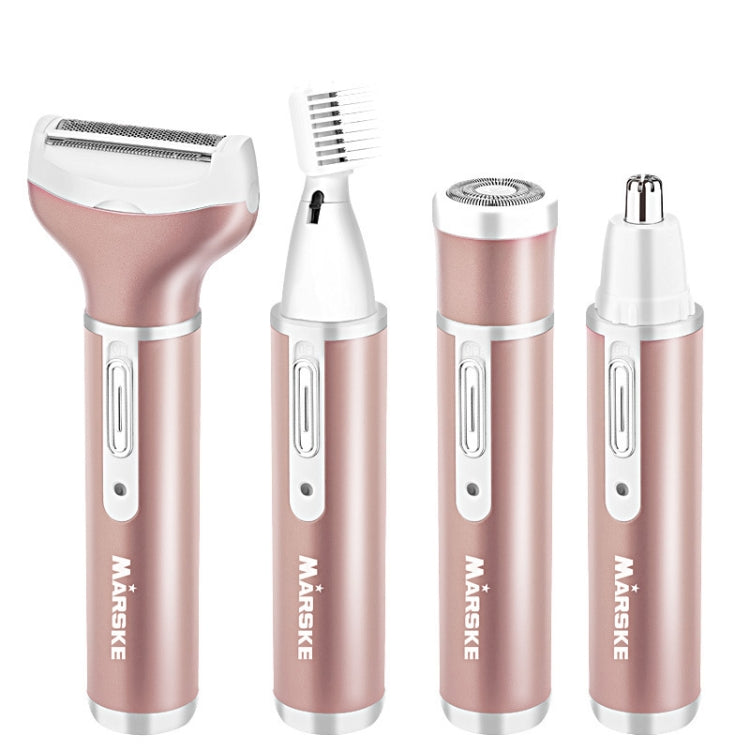 MARSKE Safe Hair Removal Electric Hair Removal Device For Women(USB Rose Gold)