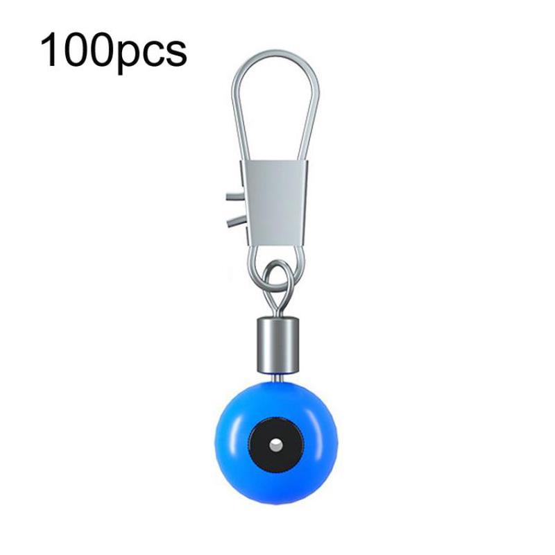 100pcs Fishing Space Beans Saltwater Fishing Float Seat Fishing Accessories, Style: Pin(Small)