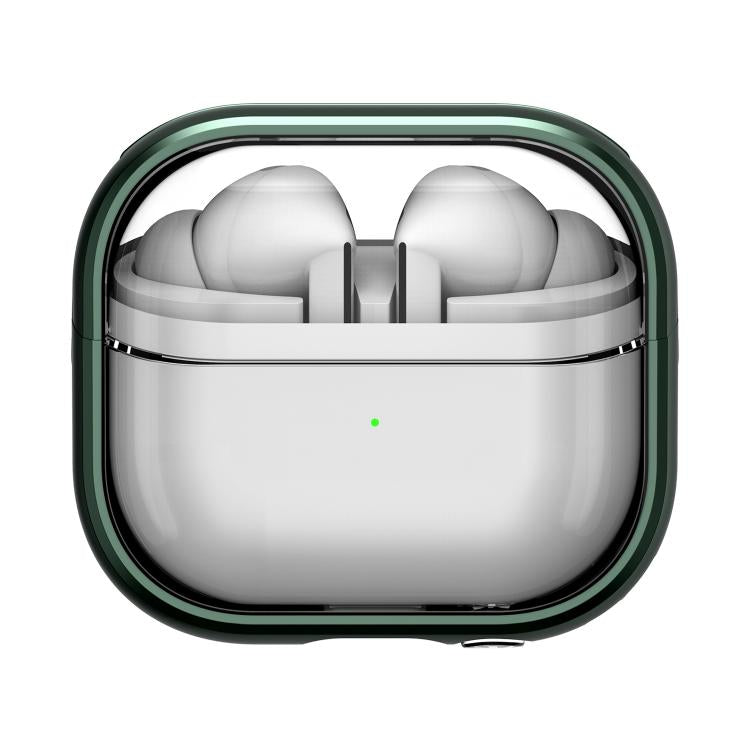 For Samsung Galaxy Buds 3 / 3 Pro TPU Hybrid PC Case with Holder(Green)