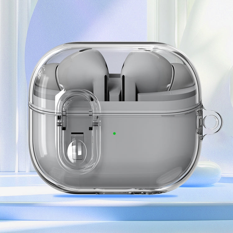 For Samsung Galaxy Buds 3 / 3 Pro Ice Crystals Shockproof Earphone Protective Case(Grey)