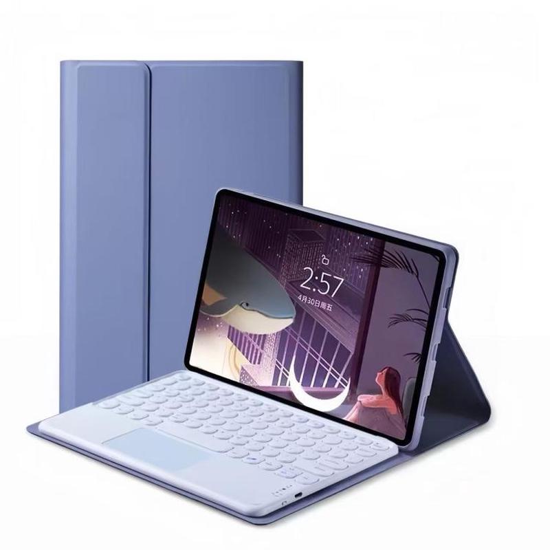 For Lenovo xiaoxin pad GT 11.1 202511.1 ?Round Touch Keyboard Case for Tablet(?Lavender)