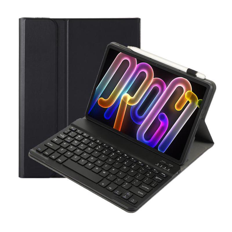 For Lenovo Xiaoxin Pad Pro GT 11.1 2025 AM32 Ultra-thin Detachable Bluetooth Keyboard Leather Tablet Case(Black)