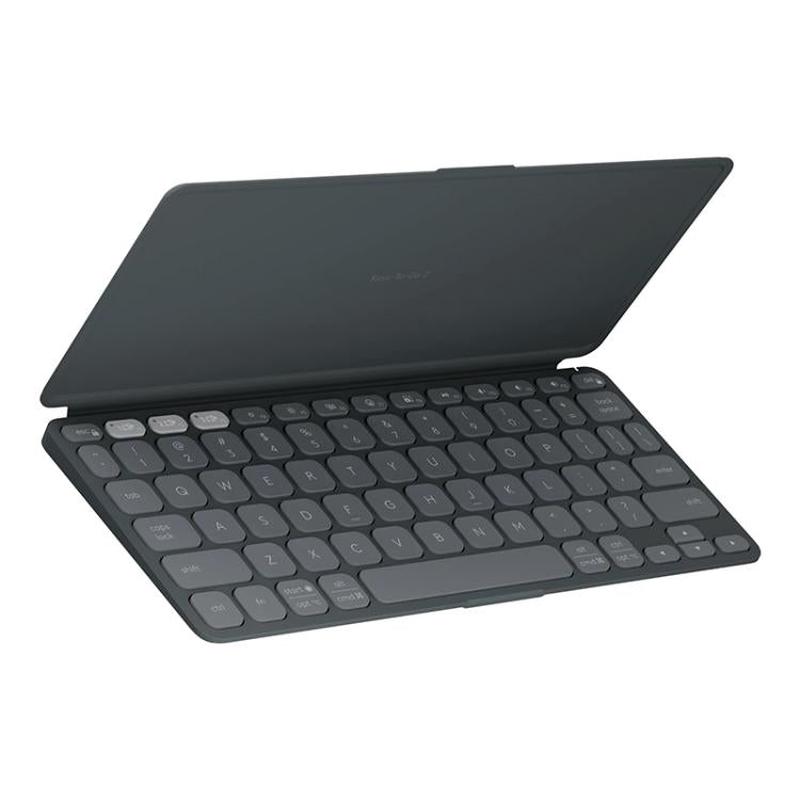 Logitech Keys To Go2 Tablet Wireless Bluetooth Keyboard with Protective Cover(Black)