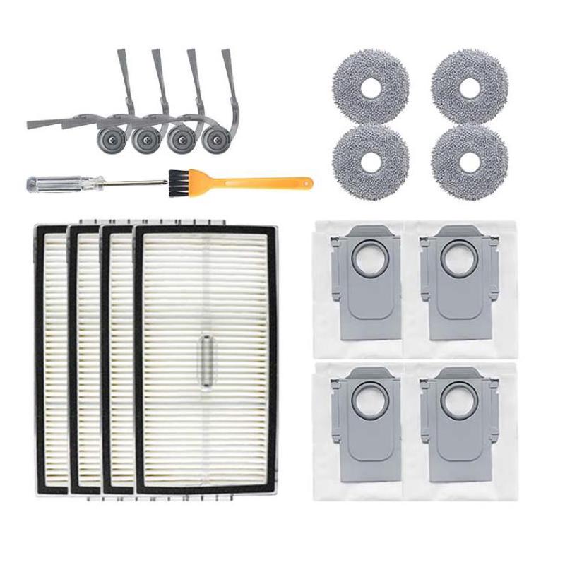 14 In 1 Replacement Parts Kit for Roborock G30 U/G20S Ultra/P20 Ultra/P20 Plus/Saros 10R Robot Vacuum Accessories