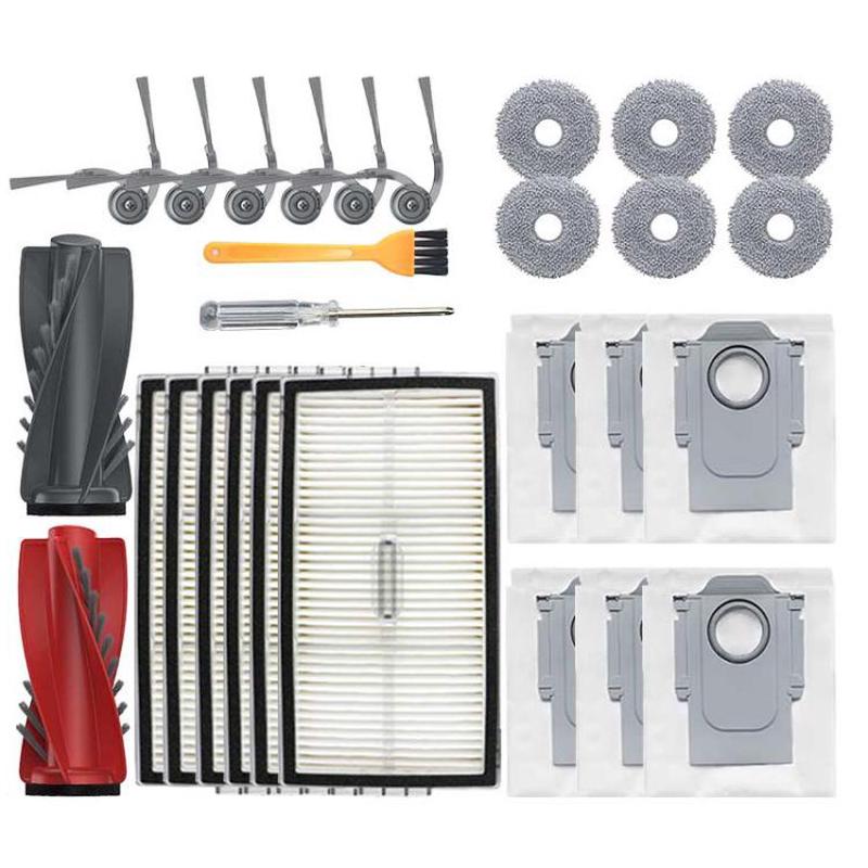 27 In 1 Replacement Parts Kit for Roborock G30 U/G20S Ultra/P20 Ultra/P20 Plus/Saros 10R Robot Vacuum Accessories
