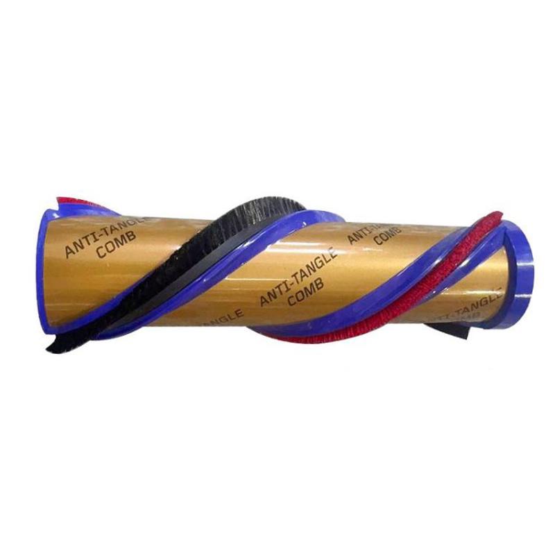 Anti-Tangle Brush Bar for Dyson V11/V15 High Torque Vacuum Cleaner Head Attachment Compatible Replacement(Gold)